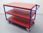 Rolling table 3 shelves 6084-L